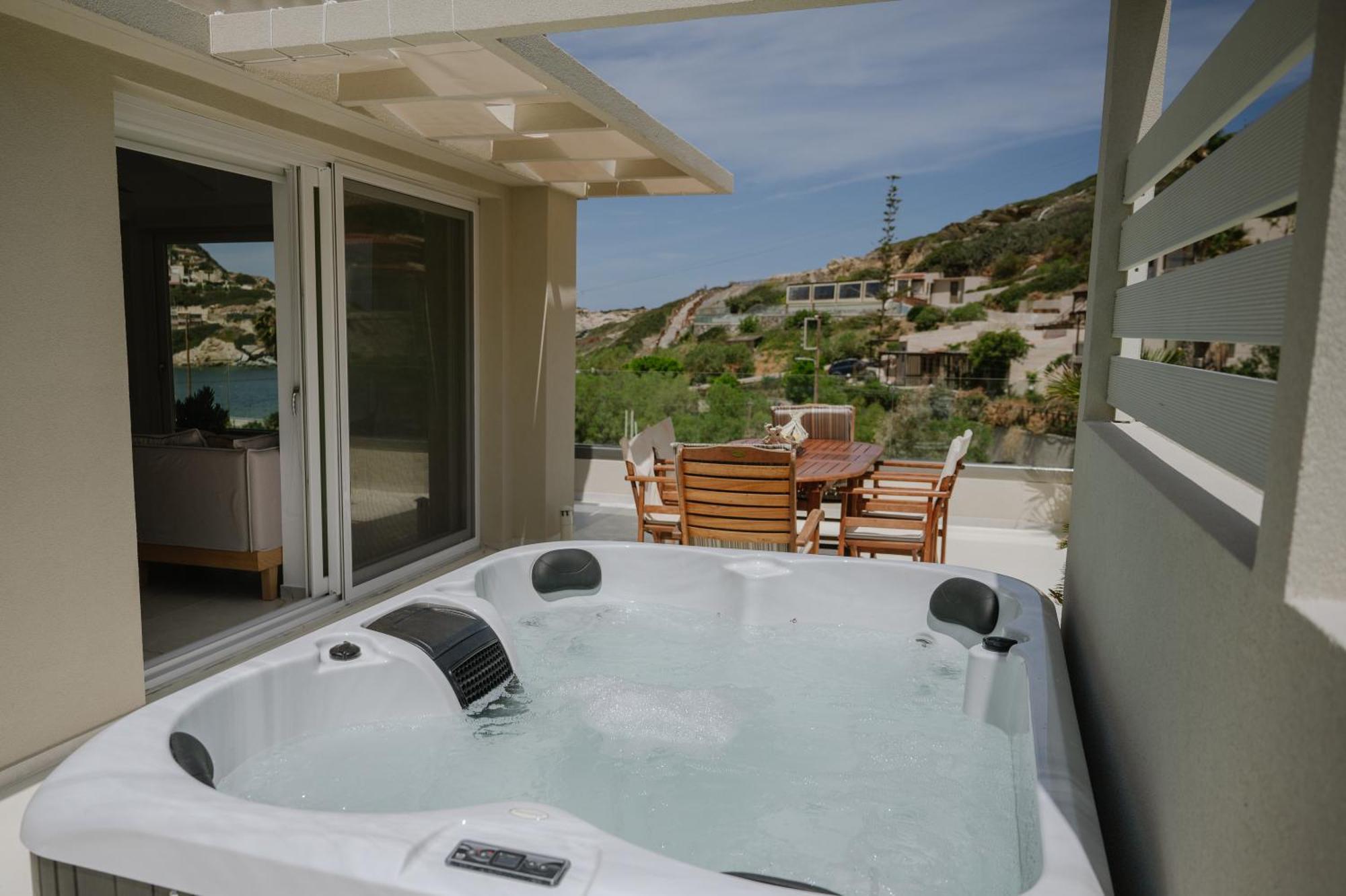 Dora Apartments Agia Pelagia  Bagian luar foto